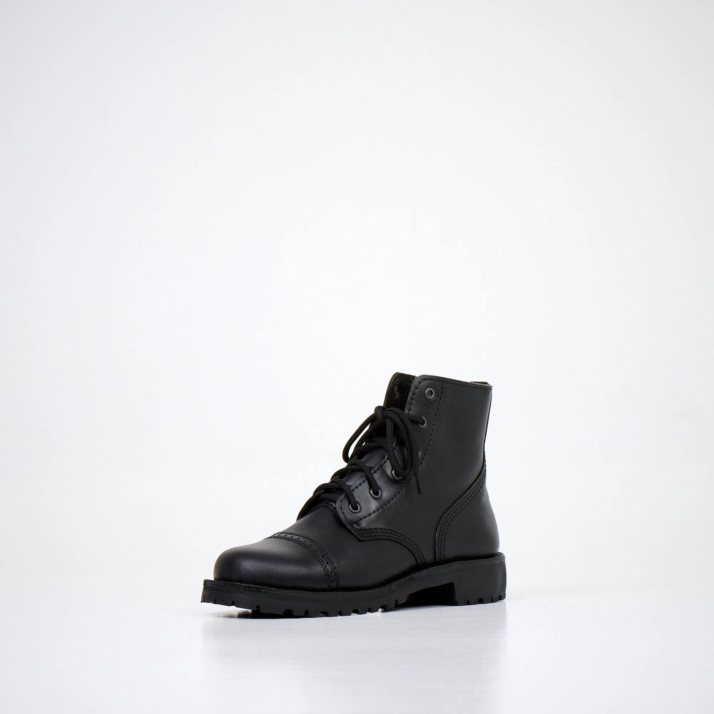 Boots AIPI A-PS-2 - Schwarz, Naturleder, Komfortabel und robust-Boots-Amelavita.de
