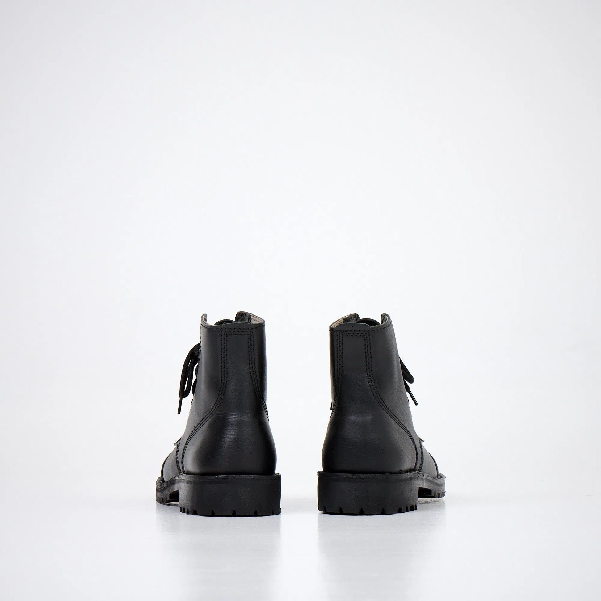 Boots AIPI A-PS-2 - Schwarz, Naturleder, Komfortabel und robust-Boots-Amelavita.de