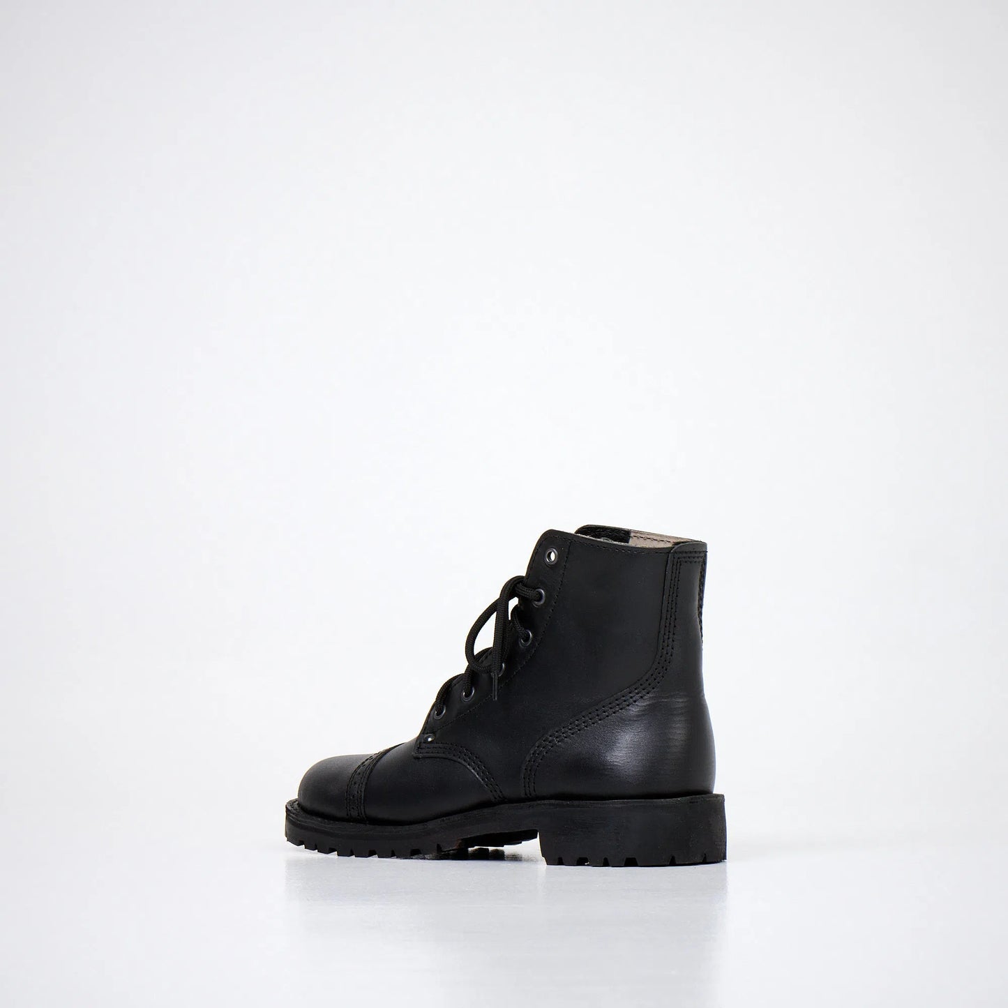 Boots AIPI A-PS-2 - Schwarz, Naturleder, Komfortabel und robust-Boots-Amelavita.de