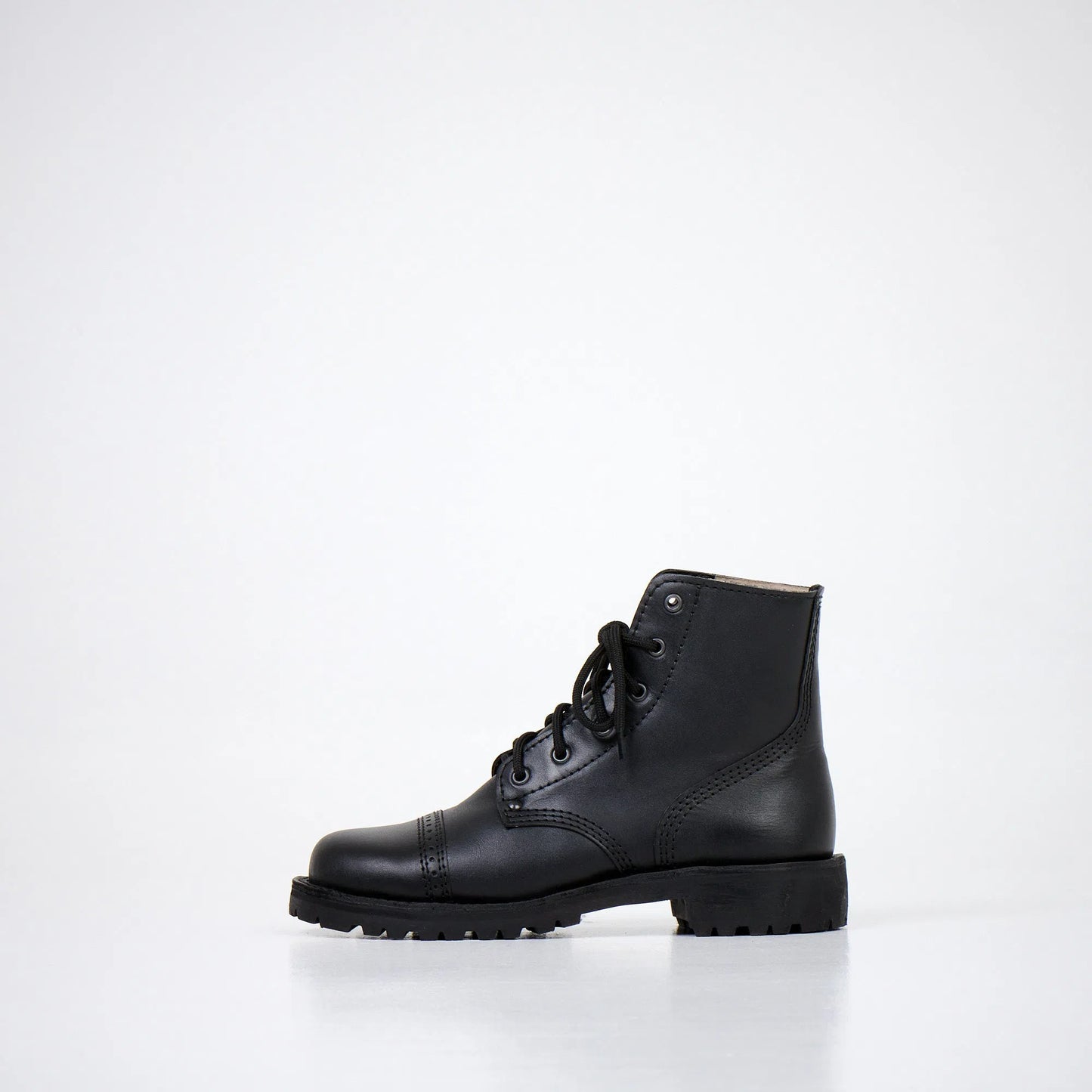 Boots AIPI A-PS-2 - Schwarz, Naturleder, Komfortabel und robust-Boots-Amelavita.de