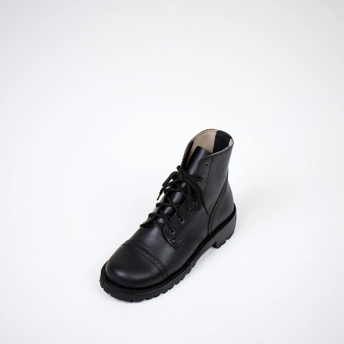 Boots AIPI A-PS-2 - Schwarz, Naturleder, Komfortabel und robust-Boots-Amelavita.de