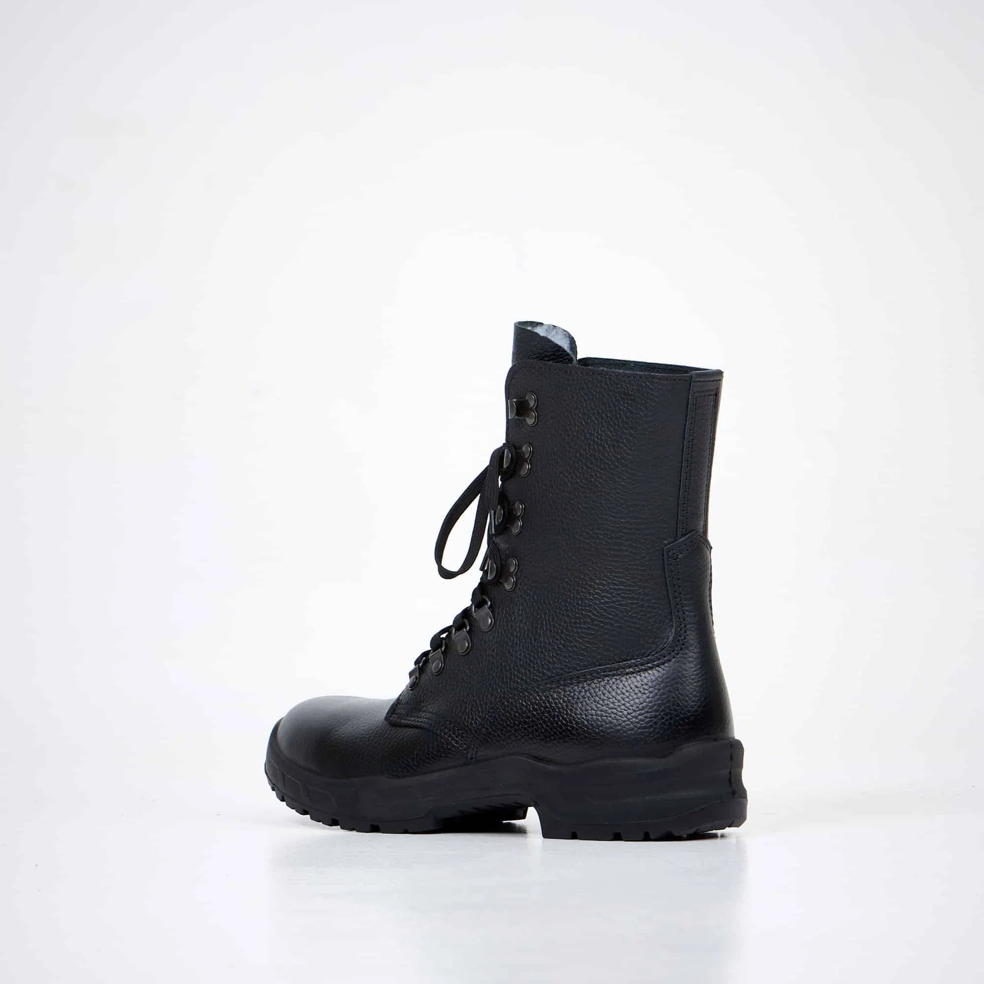 Combat Boots, Naturleder, stoßdämpfende, antibakterielle Einlage-Boots-Amelavita.de