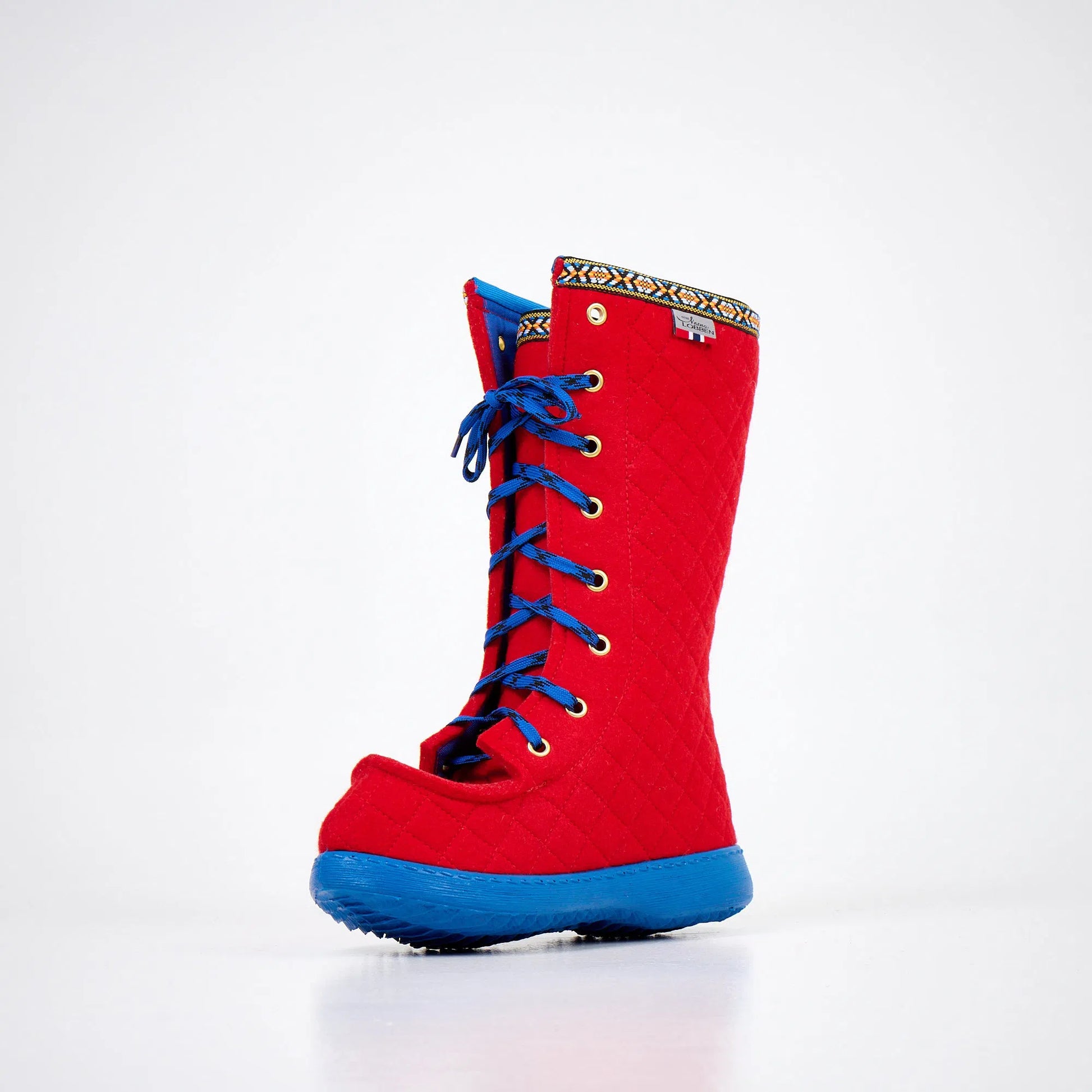 Polar Lobben Felt Boots - Rot, Wool Felt Einlage: Komfort, Isolation-Boots-Amelavita.de